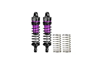 GPM Aluminium 62mm Front Adjustable Shocks 2Pcs - Purple