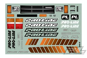 Pro-Line 1/10 1985 Toyota Hilux SR5 Unpainted Body Shell image 16184