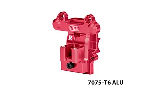 GPM Aluminium Rear Differential Cover - Red