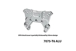 GPM Aluminium Front Shock Tower - Silver