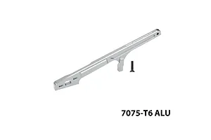 GPM Aluminium Rear Chassis Brace - Silver