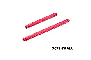 GPM Aluminium Centre Chassis Brace 2Pcs - Red