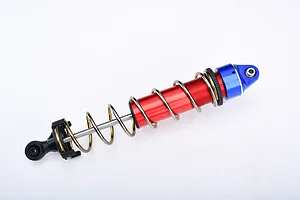 GPM Aluminium Shock Caps 4Pcs - Red image 3