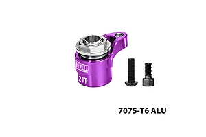 GPM Aluminium 21T Servo Horn with Servo Saver - Purple