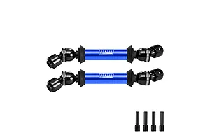 GPM Carbon Steel &amp; Aluminium Centre CVD Driveshafts 2Pcs - Blue