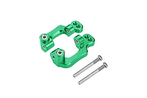 GPM Aluminium Hub Carriers (C-Hubs) 2Pcs - Green