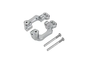 GPM Aluminium Hub Carriers (C-Hubs) 2Pcs - Grey