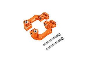 GPM Aluminium Hub Carriers (C-Hubs) 2Pcs - Orange