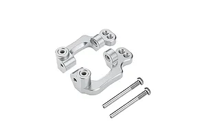 GPM Aluminium Hub Carriers (C-Hubs) 2Pcs - Silver