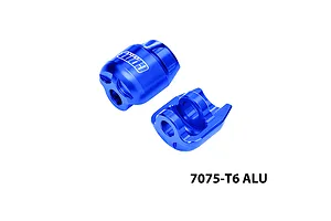 GPM Aluminium Shock Cap Protectors 2Pcs - Blue