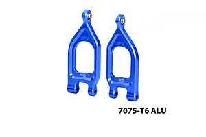 GPM Aluminium Front Upper Suspension Arms 2Pcs - Blue