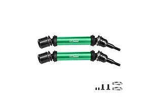 GPM Aluminium &amp; Carbon Steel CVD Driveshafts 2Pcs - Green