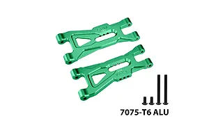 GPM Aluminium Front Lower Suspension Arms 2Pcs - Green