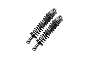 GPM Aluminium 145mm Thickened Adjustable Shocks 2Pcs - Grey