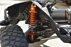 GPM Aluminium 145mm Thickened Adjustable Shocks 2Pcs - Grey image 2