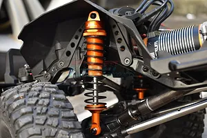 GPM Aluminium 145mm Thickened Adjustable Shocks 2Pcs - Grey image 5