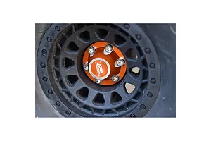 GPM Aluminium Wheel Nuts w/ Silver Inlay 4Pcs - Blue image 5
