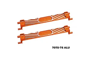 GPM Aluminium Battery Hold-Down - Orange