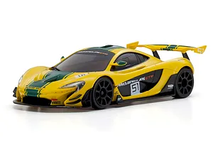 Kyosho Mini-Z McLaren P1 GTR Yellow/Green RWD MR-04 Readyset