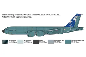 Italeri 1/72 KC-135™ R/FR Stratotanker™ Scaled Plastic Model Kit image 5