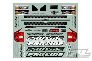 Pro-Line 1/10 Chevy Silverado Unpainted Body Shell image 16240