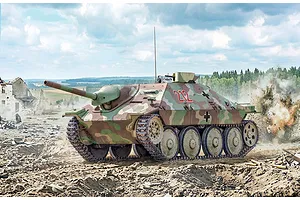 Italeri 1/35 Jagdpanzer 38(t) Hetzer Scaled Plastic Model Kit image 2