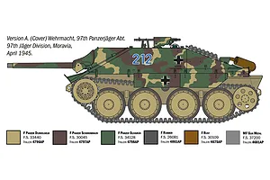 Italeri 1/35 Jagdpanzer 38(t) Hetzer Scaled Plastic Model Kit image 3
