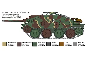 Italeri 1/35 Jagdpanzer 38(t) Hetzer Scaled Plastic Model Kit image 6