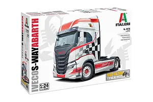 Italeri 1/24 Iveco S-Way Abarth (Show Truck) Scaled Plastic Model Kit