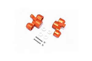 GPM Aluminium Steering Hubs 2Pcs - Orange