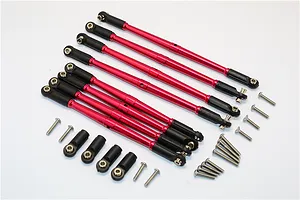 GPM Aluminium Turnbuckle Set - Red