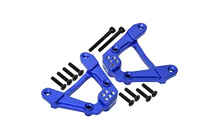 GPM Aluminium Rear Shock Towers 2Pcs - Blue