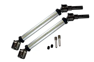 GPM Aluminium Front or Rear Universal Drive Shafts 2Pcs - Silver