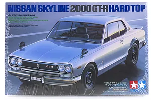Tamiya 1/24 Nissan Skyline 2000 GT-R Hard Top Scaled Plastic Model Kit image 16384