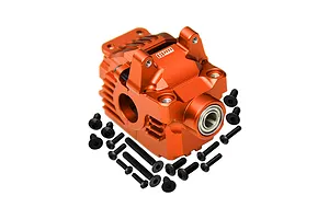 GPM Aluminium Front Differential/Axle Housing Set - Orange