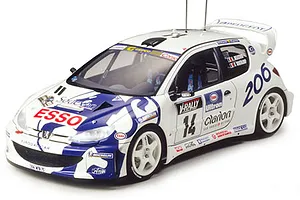 Tamiya 1/24 Peugeot 206 WRC Scaled Plastic Model Kit image 16400