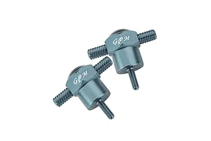 GPM Aluminium Spare Tyre Locks 2Pcs - Grey