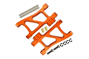 GPM Aluminium Front Lower Suspension Arms 2Pcs - Orange