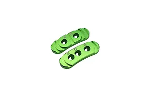 GPM Aluminium Fixed Gear Mesh Plate - Green