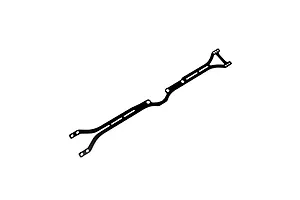RC Maker 2.0mm FRP Solid Rear Chassis Topdeck