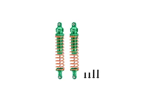 GPM Aluminium 115mm Adjustable Rear Heavy-Duty Shocks 2Pcs - Green