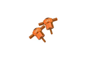 GPM Aluminium Spare Tyre Lock 2Pcs - Orange
