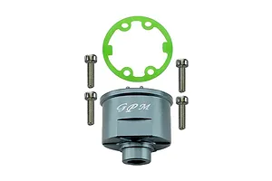 GPM Aluminium Differential Case Set with Seal - Grey