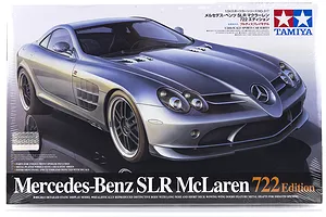 Tamiya 1/24 Mercedes-Benz SLR McLaren 722 Edition Scaled Plastic Model Kit image 16462