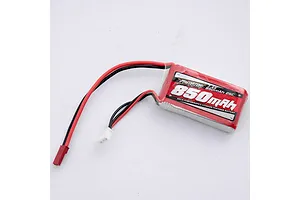 FMS Predator 7.4V 850mAh 25C 2S Soft Case LiPo Battery