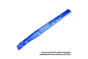 GPM Aluminium 4.5mm Thick Chassis Brace/Skid Plate - Blue