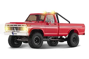 FMS FCX18 II Ford F-100 RC Rock Crawler Electric 4WD 1/18 Scale RTR - Red