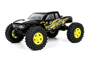 Hobby Plus CR-18P Evo-Pro Rock Lizard RC Rock Crawler Brushless Electric 4WD 1/18 Scale RTR - Yellow