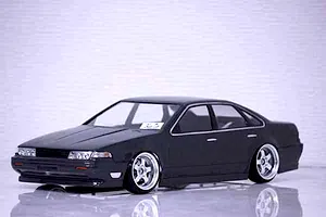Pandora RC 1/10 Nissan A31 Cefiro Autech Unpainted Body Shell - Clear image 7