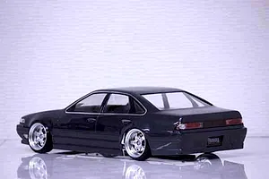 Pandora RC 1/10 Nissan A31 Cefiro Autech Unpainted Body Shell - Clear image 8